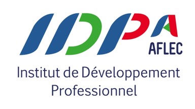 Logo IDP AFLEC Blanc